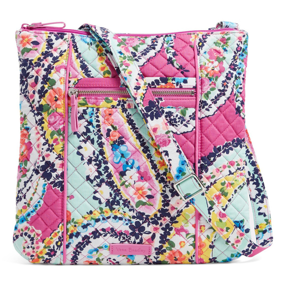 NWT-Vera Bradley Wildflower Paisley Hip Crossbody - Picture 8 of 8